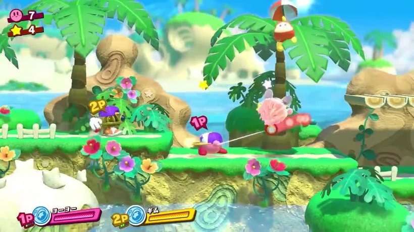 kirby star allies review mix