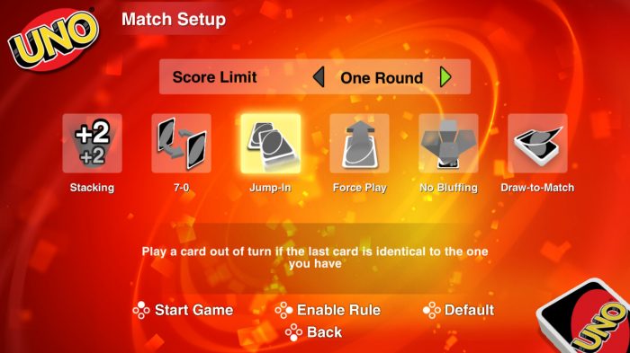 UNO - Online Play - standard Deck/rules - Nintendo Switch 