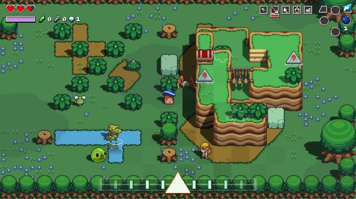 Cadence of Hyrule is a Zelda rhythm game that demands you move to