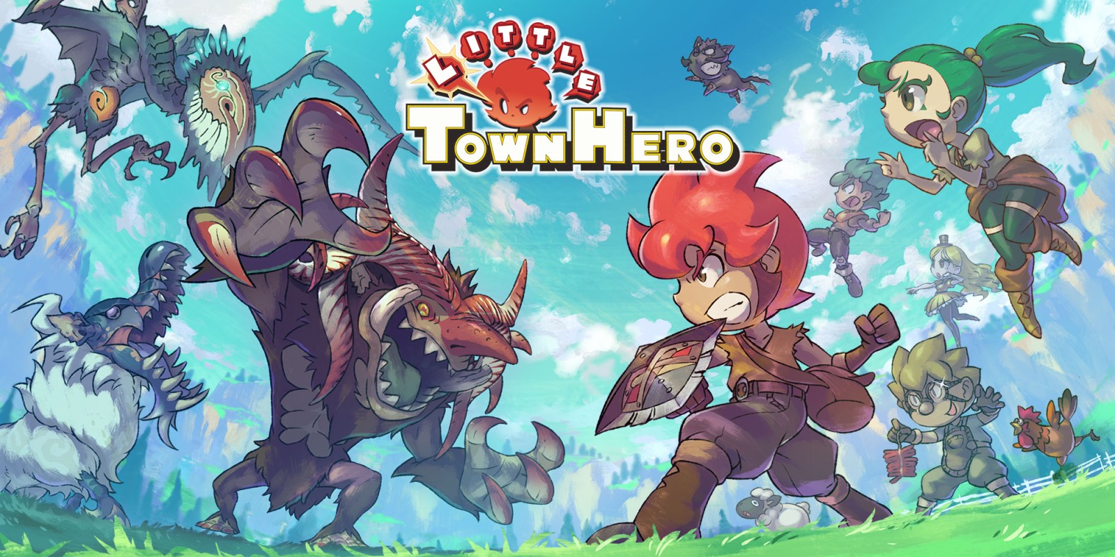 GAME FREAK presents a brand new RPG, LITTLE TOWN HERO 