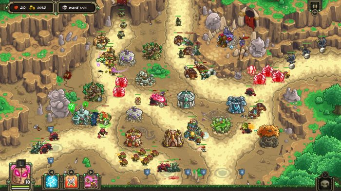 kingdom rush frontiers map