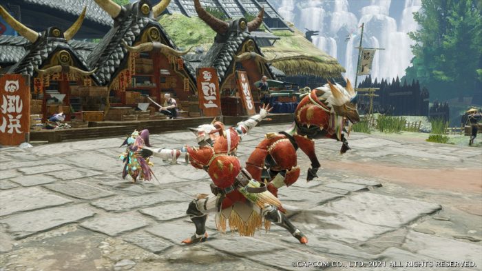 Monster Hunter Rise Nintendo Switch Gameplay Screenshot