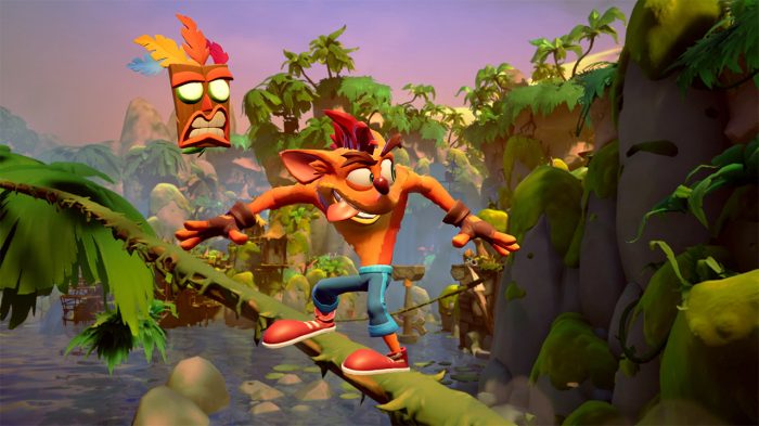 Crash Bandicoot N. Sane Trilogy - Nintendo Switch Gameplay Footage 