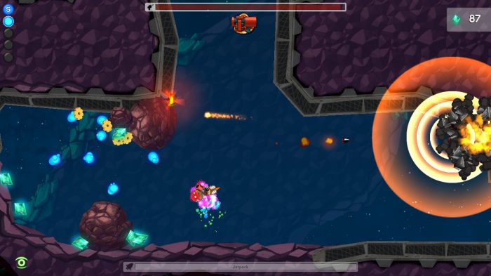 Space Otter Charlie Nintendo Switch Gameplay Screenshot