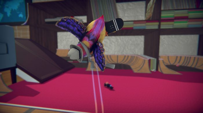 SkateBIRD Nintendo Switch Gameplay Screenshot