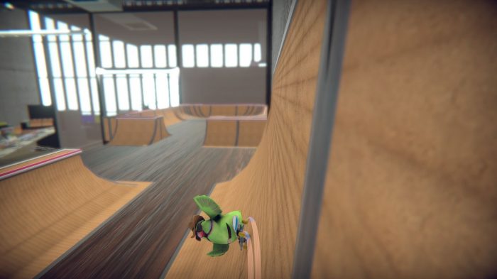 SkateBIRD Nintendo Switch Gameplay Screenshot