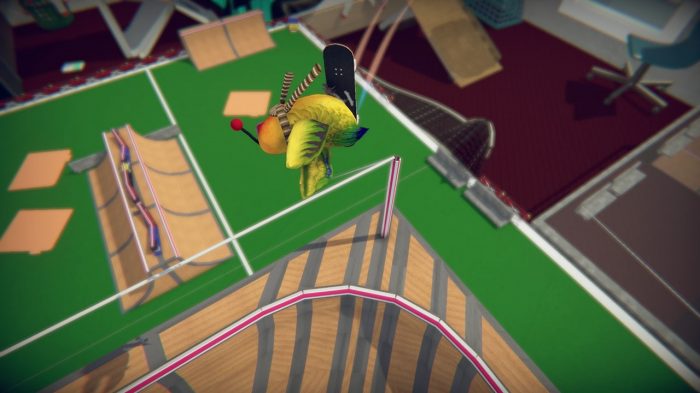 SkateBIRD Nintendo Switch Gameplay Screenshot