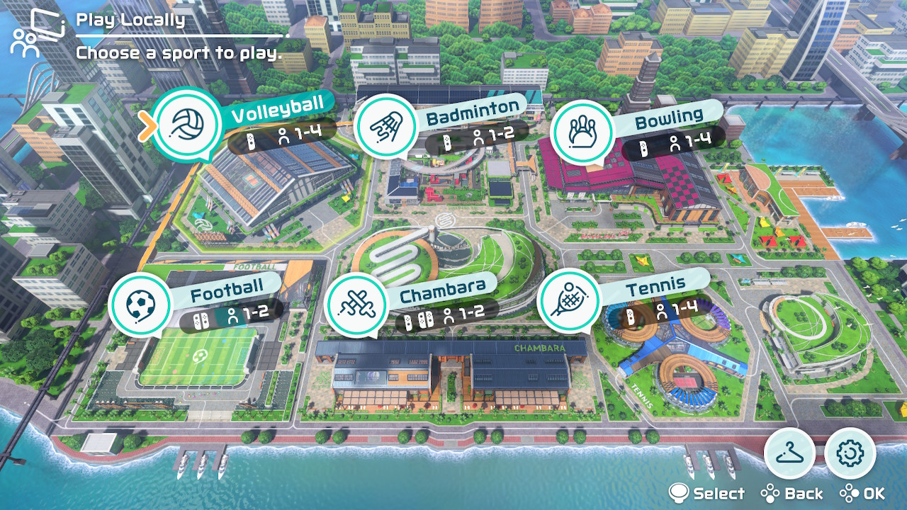 Nintendo Switch Sports Gameplay Screenshot