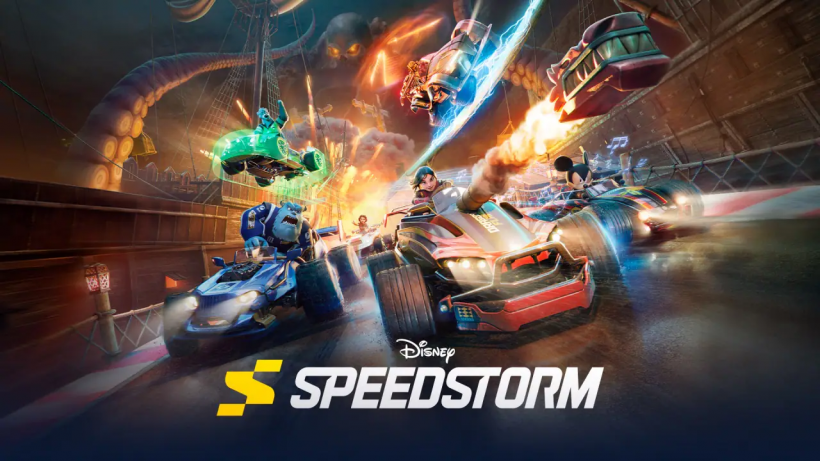 Disney Speedstorm Nintendo Switch Key Art